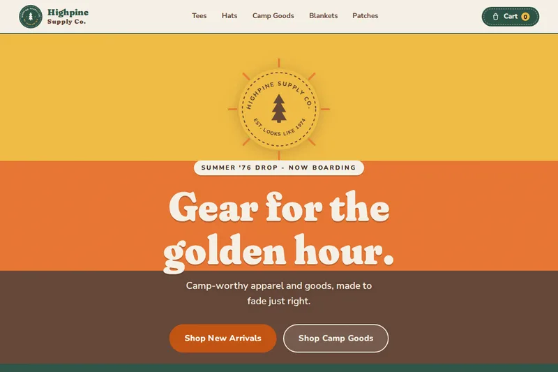 Highpine Supply Co. - screenshot