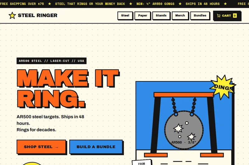 Steel Ringer - screenshot
