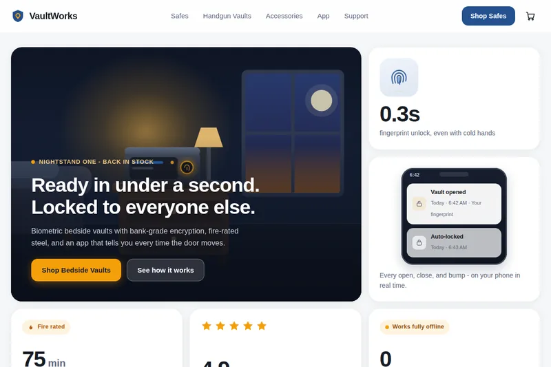 VaultWorks - screenshot